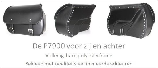 Motortas Bigbag, antiek leder, 1x40 L, P7900a