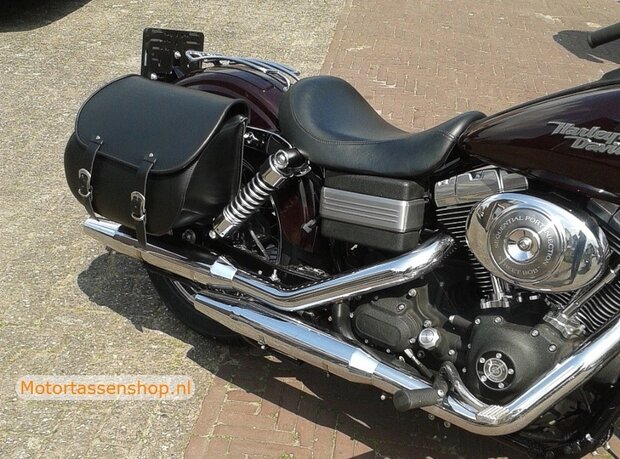 Harley Davidson Softail met Bigbag, zwart, 40L, J5901s