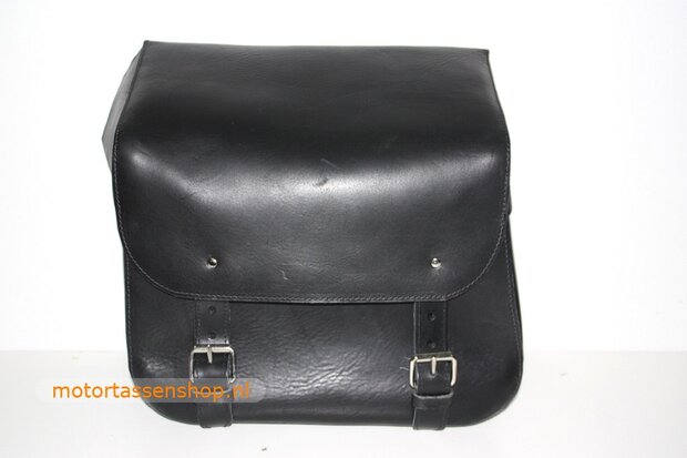 Choppertas, zwart, 32L, J3931, zowel links als rechts