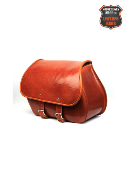 MOTORTAS BIGBAG COGNAC - 40 LITER - NERFLEDER - J5901