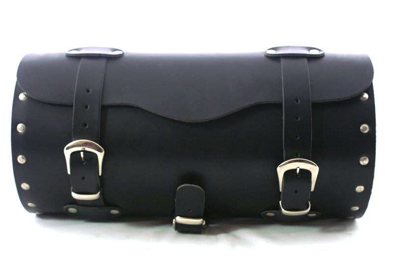 TOOLROL ZWART MET NAGELS - 20 X 40 CM - SPLITLEDER - T7205