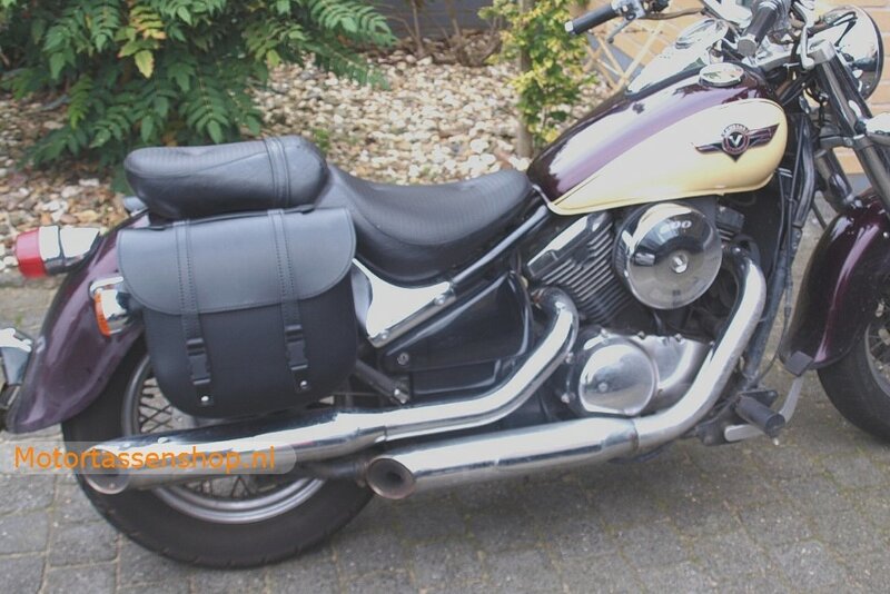 Kawasaki Vulcan motortas, zwart, 2x17L, D1000s