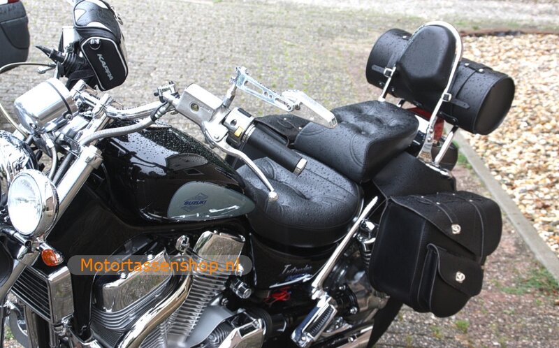 Suzuki Intruder VS motortas, zwart, 2x17 L, D1050s 