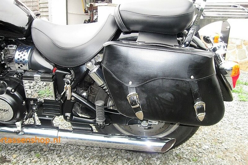 Triumph Speedmaster met motortas, zwart, 2x22L, E4000s