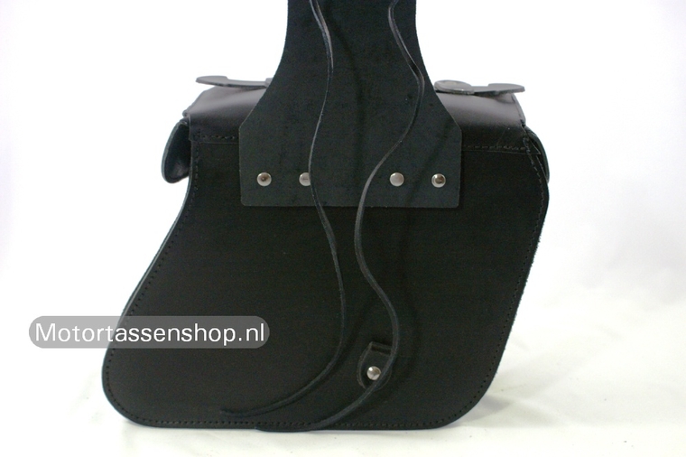 MOTORTAS-SET ZWART -  2 X 11 LITER - SPLITLEDER - A5050