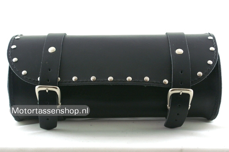 TOOLROL ZWART MET NAGELS - 13 X 30 CM - SPLITLEDER - T7105