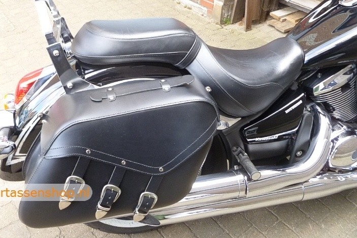 Honda Shadow motortas, zwart, 2 x 27 L G6000s