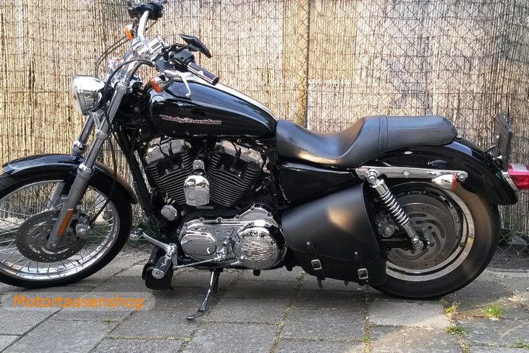 Harley Davidson Sportster frametas, zwart, 10 L, F4070