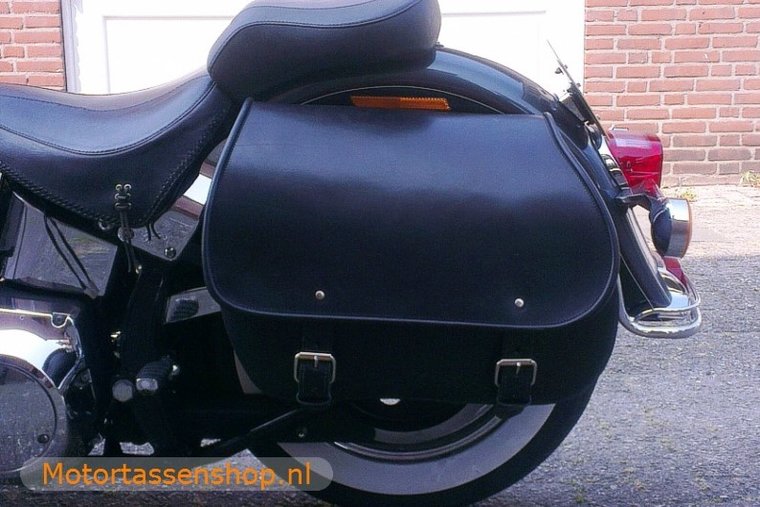 Harley Davidson Softail Bigbag, zwart nerfleder, 40 L, P6900