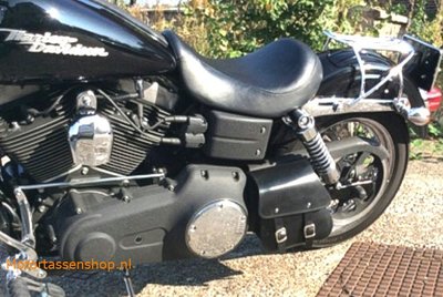 Harley Davidson Dyna Streetbob, motortas, zwart, 3 L, F4050