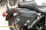 Harley Davidson Dyna motortas, zwart, 2x11 L, A5050_